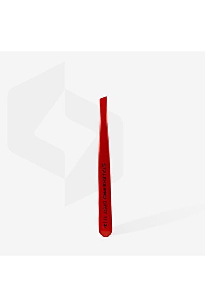 STALEKS Expert Profesyonel Kaş Cımbızı 5mm Red