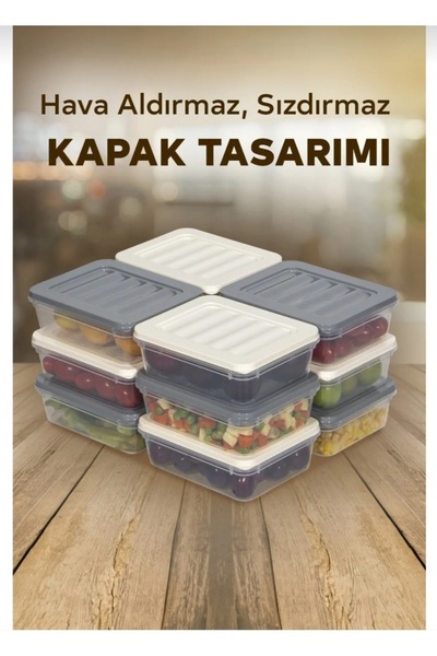 Soft Chef Freezer Organizer Freezer Storage Container 10 Pcs. Refrigerator Organizer