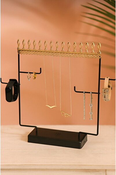 MG HOME Tasarım Dekoratif Metal Takı Askılığı Takı Standı Vildan