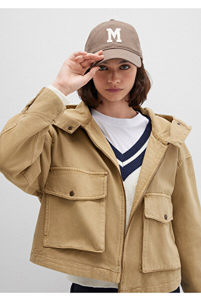 Mavi M Embroidered Brown Hat 1912255-70067