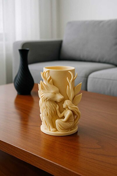 TIGEA Accessories Vază decorativă 3d (POATE VENI ÎN DIFERITE CULORI)