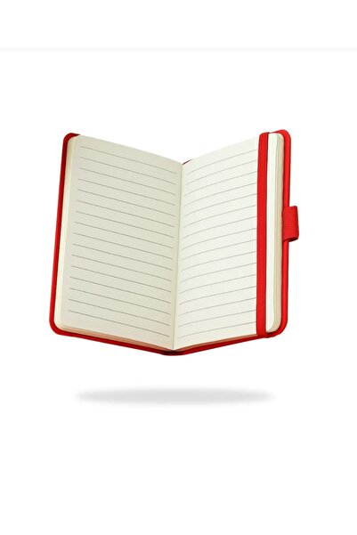 Copyder Fabric Hard Cover Undated Notebook Elastic Pen Holder Ivory Inner Page 13X21 cm