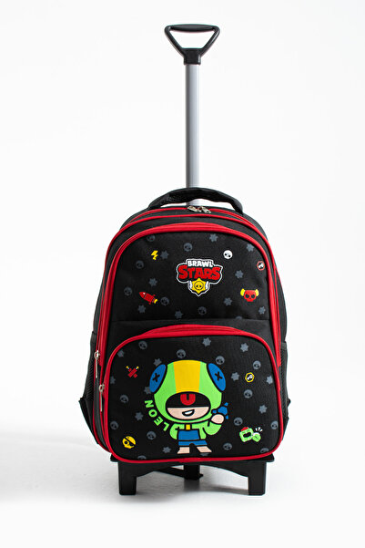 QL ACCESSORY Brawlstars Folding Foot Rake Set Elementary School Bag with Lunc...