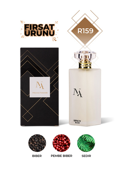 Maa Althahab R159 Baharatlı Erkek Parfümü 50ML