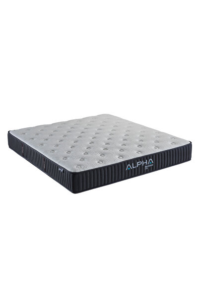 ALPHA BEDDING DELTA Premium Çift Kişilik Yatak, Omurga Destekli, Antibakteriy...