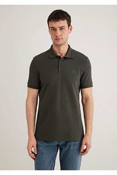 Mavi Anthracite Polo T-Shirt Slim Fit 064946 -71587