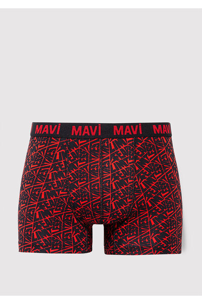 Mavi Printed Red Boxer 0911849 -25111