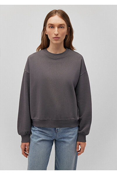 Mavi Bisiklet Yaka Antrasit Basic Sweatshirt 1611770-86560