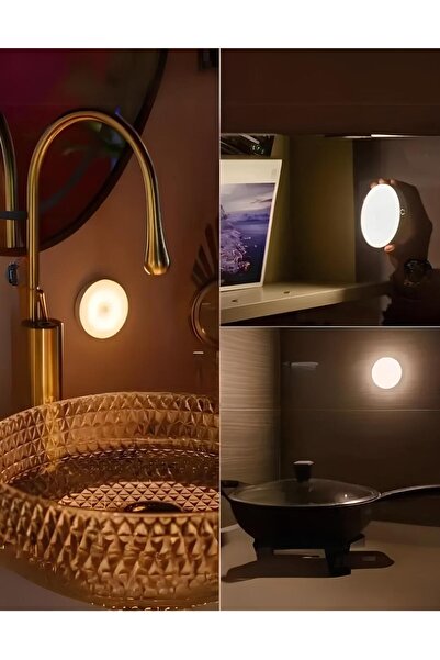 10EN 2 li Paket Şarjlı Sensörlü Mıknatıslı Kabin Led Aydınlatma