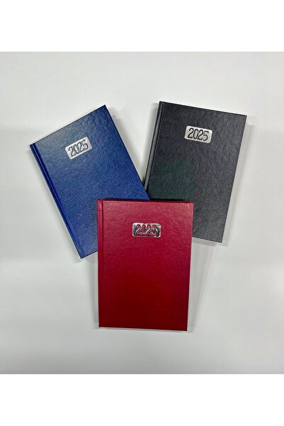 Elif Kırtasiye 2025 yeni Tarihli Ajanda 14x20 Cm Cilt Bezli Ekonomik Ajanda l...