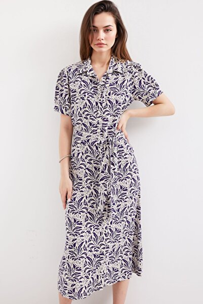 Hiccup Rochie BDART cu mânecă scurtă din viscoză