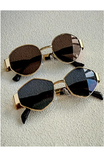 LİNOSAHİN DISTRIBUTION Free Shipping 2Pcs Metal Frame Unisex Sunglasses Uv400...