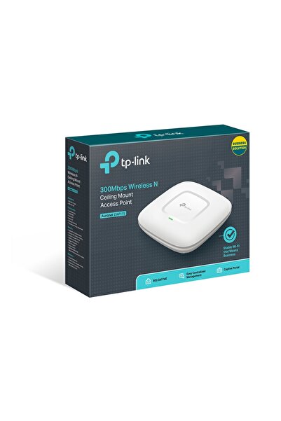 TP-LINK Omada RR EAP115 Tavan PoE Destekli Access Point, 300Mbps