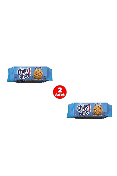 Chips Ahoy Original Chocolate Cookies - Çikolata Parçacıklı Kurabiye 128 g (2...