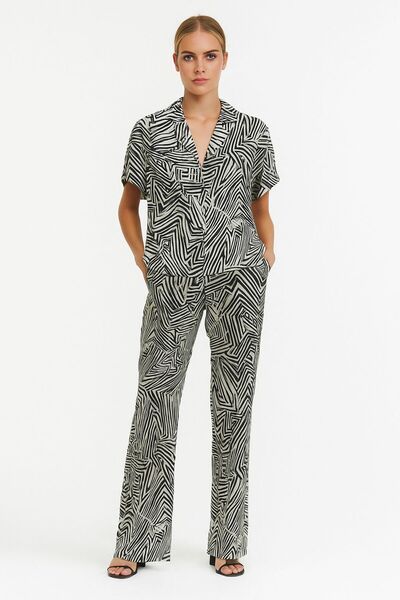 Kumaş sever Etnik Çizim Desenli Viskon Kumaş Metrelik Çift En Elbise Etek Tun...