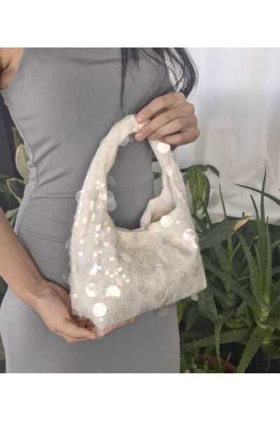 THE OB DESİGN STUDIO Sequin Sleeve Bag, Evening Dress Bag