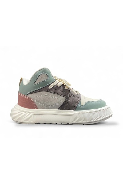M.P. M.P 252-3510 Casual Sports Children's Shoes - Beige-Green - 33