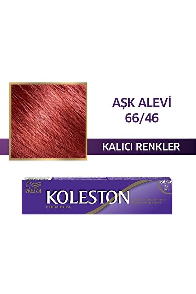 Wella Koleston Single Tüp Saç Boyası 66/46 Aşk Alevi