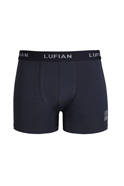 Lufian Boxeri din bumbac antracit Darcy pentru bărbați