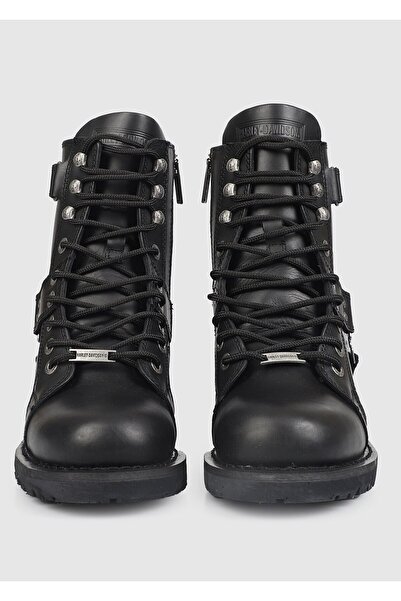 Harley Davidson Charles Siyah Erkek Deri Bot 025M100447