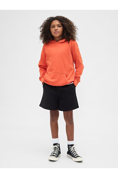 GAP Erkek Çocuk Turuncu Vintage Soft Relaxed Sweatshirt