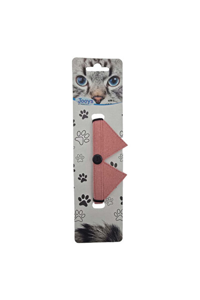 Jooys Velvet Bell Tie Cat Collar Powder