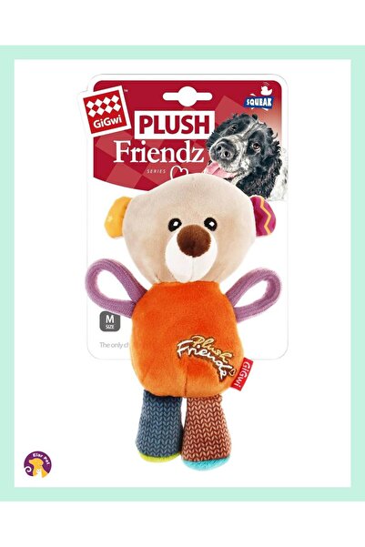 Gigwi Sesli Peluş Ayı | Küçük Dostlar İçin Yumuşak ve Eğlenceli köpek oyuncağı