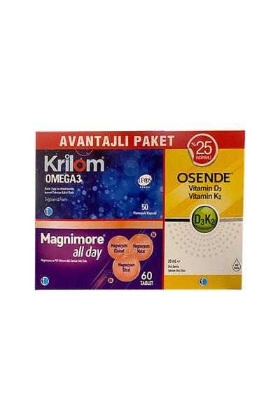 Magnimore كبسولات كريلوم أوميغا 3، 50 كبسولة، 60 قرصًا يوميًا، أونسيندي D3k2،...