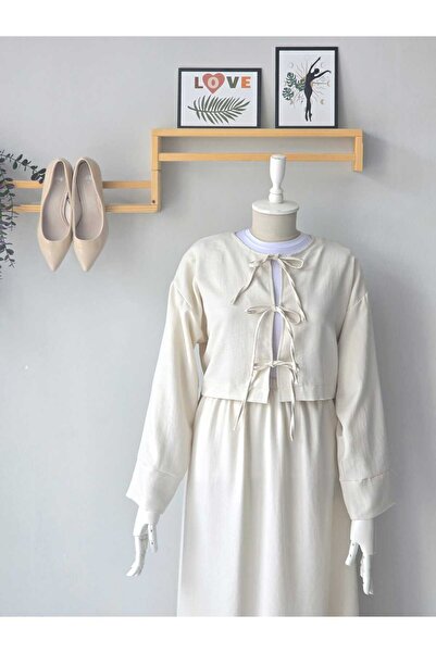 ENDAMIM Linen Skirt Set