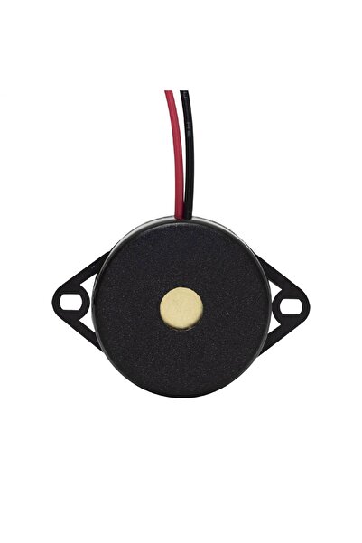 Home Buzzer Piezo 12V, difuzor compact cu semnal sonor de 85 dB, tensiune 1.5 - 12V DC