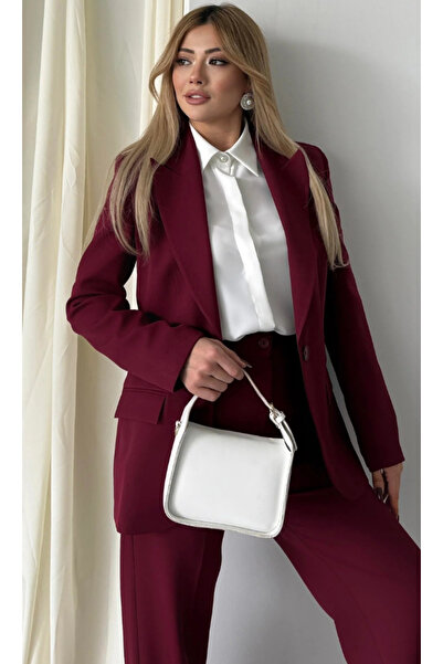 Vuntal BUTİK Blazer Suit Single Button Jacket Pants