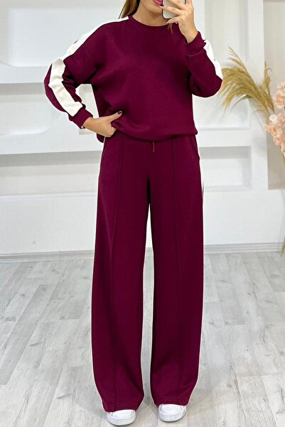 Velista Σετ φόρμας Modal Fabric Side Stripe