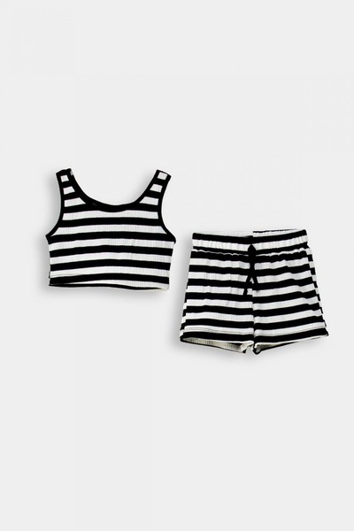 DMB KİDS 0717 ΠΑΙΔΙΚΟ ΣΕΤ ΣΟΡΤΣ ΜΕ ΡΙΓΕΣ ΑΠΟ ΛΕΠΤΟ ΥΦΑΣΜΑ