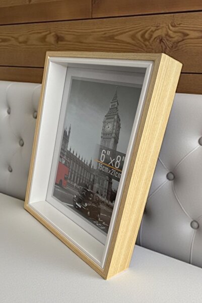 BSP Wooden Picture Frame 15×20 Cream (Glass)