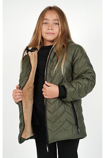 Monttini Детско палто с качулка, водоустойчиво и ветроустойчиво, с подплата W...