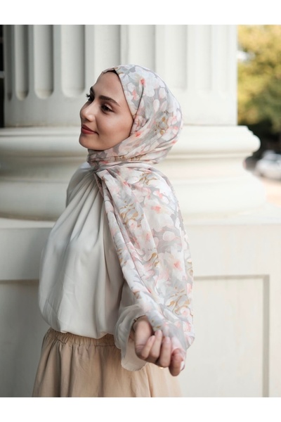 lune AÇELYA DESEN ŞAL SOFT MİNT