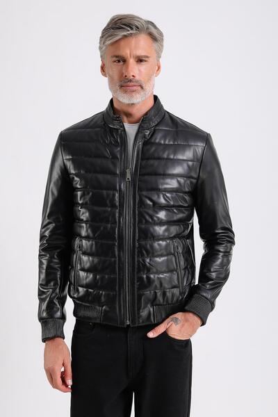 MQ Leather Maroquin Leather Yamal Men's Genuine Inflatable Leather Coat