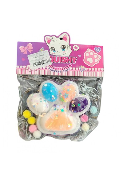 The Hub Jucarie Antistres Squishy, cu Revenire Lenta, Squeeze Pinch Family, M...