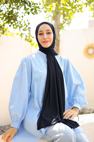 Aksesuar Хіджаб з трикотажу чорний