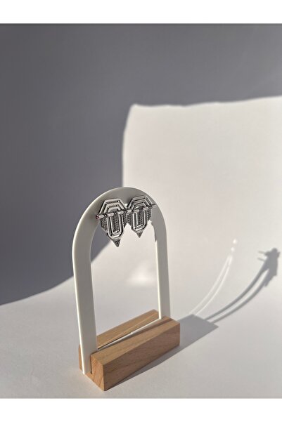 Vink Cu Serenay Leyla Gümüş Rengi Marka Model Küpe