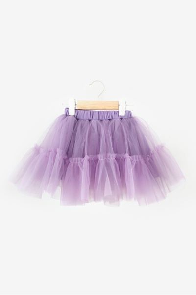 Le Mabelle Lilac Girl's Tulle Skirt - Miley