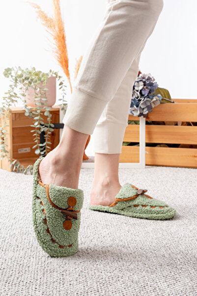 Slipcat Γυναικείες παντόφλες για το σπίτι Λούτρινες παντόφλες Παντόφλες προίκας και πακέτο Χωρίς ήχο Χοντρή σόλα