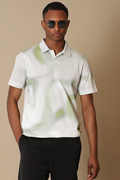 Lufian Ontar Smart Men's Polo T-Shirt Green