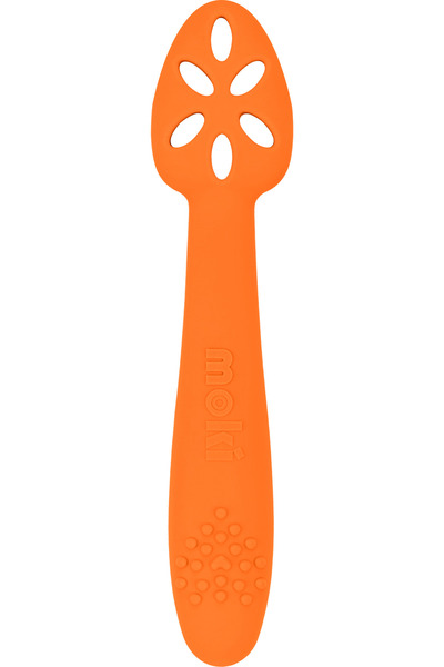 Moki Silikon Alıştırma Kaşığı Sunset Turuncu