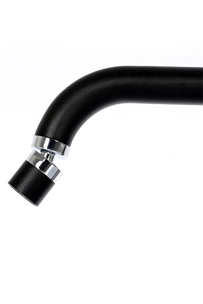 KUSTAR Varna Black Kitchen Sink Faucet with 360° Movable Aerator
