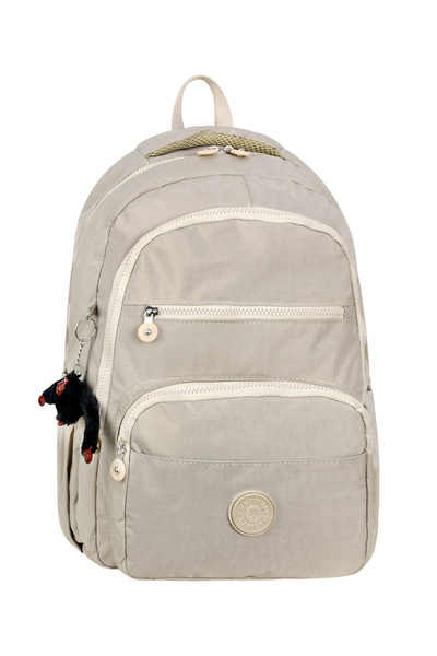 Çanta Trend Luxury Crinkle υφασμάτινο σακίδιο πλάτης γυμνασίου και γυμνασίου, Crinkle σχολική τσάντα, δώρο μπρελόκ μαϊμού