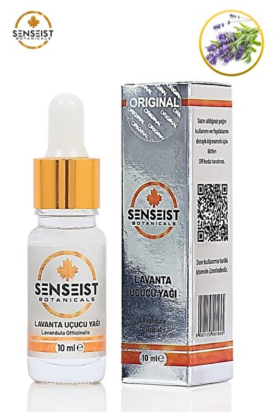 Senseist Botanicals Lavanta Uçucu Yağı 10 ml | %100 Saf Doğal | Aromaterapi M...