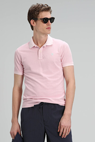 Lufian Vernon Sport Polo Men's T-Shirt Light Pink