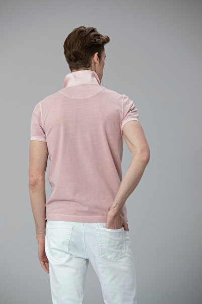 Lufian Vernon Sport Polo Men's T-Shirt Light Pink