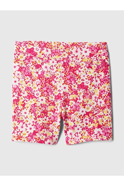 GAP Kız Bebek Pembe Desenli Bisiklet Şortu